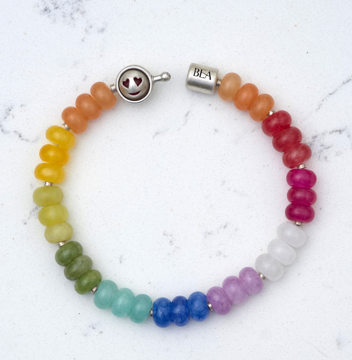 What's Within Candy Bracelet Multi Color Jade